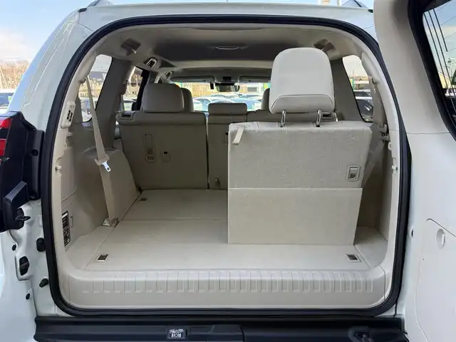 トヨタ ランドクルーザー プラド TX Lパッケージ 東京都 2019(平31)年 1.5万km ホワイトパールクリスタルシャイン セーフティセンス/プリクラッシュセーフティ/レーントレーシングアシスト/オートハイビーム/ブラインドスポットモニター/レーダークルーズ/純正メーカーナビ/CD/DVD/BT/AM/FM/TV/バックカメラ/LEDヘッドライト/フォグ/サンルーフ/ルーフレール/モデリスタエアロ/レザーシート（ベージュ）/シートヒーター/ベンチレーション/ビルトインETC2.0