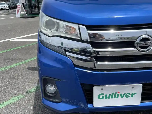 日産 デイズ ハイウェイスターG ターボ 長崎県 2020(令2)年 4.8万km オーシャンブルーP 純正ナビ/（フルセグ・DVD.AMFM・BT・SD)/全方位カメラ/エマージェンシーブレーキ/オートライト/HID/ETC/オートハイビーム/スマートキー/スペアキー/ステアリングスイッチ/アイドリングストップ/純正フロアマット