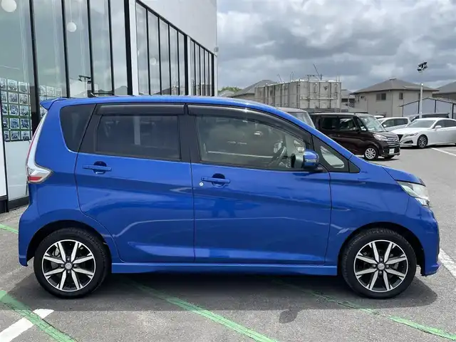 日産 デイズ ハイウェイスターG ターボ 長崎県 2020(令2)年 4.8万km オーシャンブルーP 純正ナビ/（フルセグ・DVD.AMFM・BT・SD)/全方位カメラ/エマージェンシーブレーキ/オートライト/HID/ETC/オートハイビーム/スマートキー/スペアキー/ステアリングスイッチ/アイドリングストップ/純正フロアマット