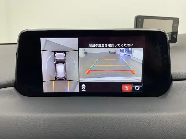 マツダ ＣＸ－５ XD Lパッケージ 兵庫県 2019(令1)年 1.9万km スノーフレイクホワイトパールマイカ 純正ＳＤナビ/CD/DVD/USB/Bluetooth/フルセグ/スペアキー　/ＥＴＣ　/ドライブレコーダー　/ブラインドスポットモニター　/パワーバックドア　/ＢＯＳＥサウンド　/アラウンドビュー　/ステアリングヒーター　/ＬＥＤヘッドライト　/ＬＥＤフォグランプ/純正19インチアルミホイール