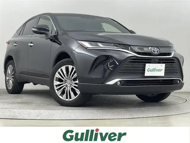 トヨタ ハリアー ハイブリッド Z 道央・札幌 2022(令4)年 1.7万km プレシャスブラックパール ・４WD/・寒冷地仕様/・ディスプレイオーディオナビ/　BT/USB/Miracast/フルセグ/・パノラミックビューモニター/・デジタルインナーミラー/・JBLサウンド/・ビルトインETC2.0/・ドライブレコーダー/・トヨタセーフティセンス/・レーダークルーズコントロール/・レーンキープアシスト/・クリアランスソナー/・オートハイビーム/・BSM/・HUD/・ICS/・RSA/・RCTA/・パワーバックドア/・LEDヘッドライト/・オートライト/・フォグライト/・プッシュスタート/・スマートキー/・純正フロアマット/・保証書