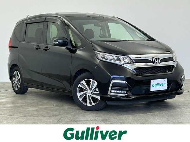 ホンダ フリード G ホンダセンシング 群馬県 2019(令1)年 3.7万km クリスタルブラックパール 社外７インチナビ　バックカメラ　アダプティブクルーズコントロール　両側パワースライドドア　ＬＥＤライト　シートヒーター　純正１５インチＡＷ　ステアリングリモコン　ドライブレコーダー　ＥＴＣ　禁煙車