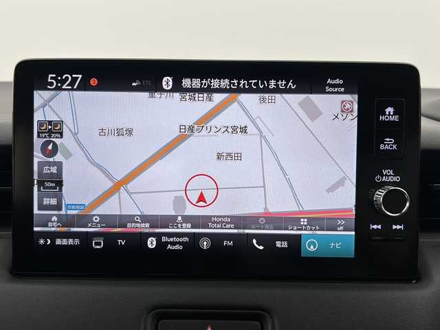 ホンダ ヴェゼル ハイブリッド e:HEV Z 宮城県 2022(令4)年 4.9万km クリスタルブラックパール ワンオーナー/Honda SENSING/・衝突軽減ブレーキ/・アダプティブクルーズコントロール/・車線維持支援システム/・オートハイビーム/・ブラインドスポットインフォメーション/純正OPDAナビ/・BT.USB.スマホ連携/バックカメラ/フルセグTV/電動リアゲート/ハーフレザーシート/前席シートヒーター/革巻きステアリング/パドルシフト/ステアリングヒーター/ステアリングスイッチ/ビルトインETC2.0/ドライブレコーダー（FR）/プッシュスタート/スマートキー×2/電動パーキングブレーキ/ワイヤレス充電器/LEDヘッドライト/LEDフォグライト/純正フロアマット/社外18インチAW/冬タイヤ積込み/純正AW（225/50/18）/トノカバー/ドアバイザー