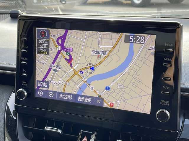 トヨタ カローラツーリング ダブルバイビー 新潟県 2019(令1)年 5.2万km ブラックマイカ 純正ナビ/（Bluetooth・Miracast）/バックカメラ/衝突軽減/レーンキープアシスト/操舵支援/コーナーセンサー/パーキングサポートブレーキ/追従機能付きクルーズコントロール/BSM/ドライブレコーダー/ETC2.0ビルドイン/オートハイビーム/LEDヘッドライト/フォグランプ/ウィンカーミラー/電格ミラー/ドアバイザー/スペアキー×１