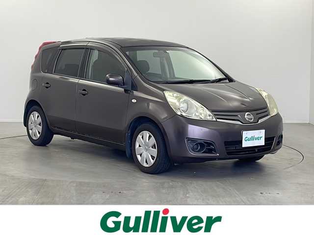 日産 ノート 15X +navi HDD SP 栃木県 2008(平20)年 5.7万km アメジストグレー 純正ナビ/（CD/AM・FM/AUX)/ABS/電動格納ミラー/ドアバイザー/フォグライト