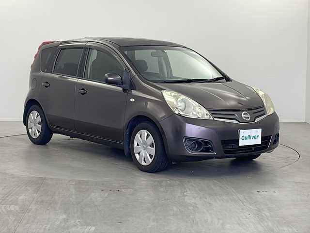 日産 ノート 15X +navi HDD SP 栃木県 2008(平20)年 5.7万km アメジストグレー 純正ナビ/（CD/AM・FM/AUX)/ABS/電動格納ミラー/ドアバイザー/フォグライト