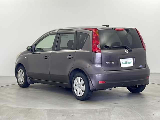 日産 ノート 15X +navi HDD SP 栃木県 2008(平20)年 5.7万km アメジストグレー 純正ナビ/（CD/AM・FM/AUX)/ABS/電動格納ミラー/ドアバイザー/フォグライト