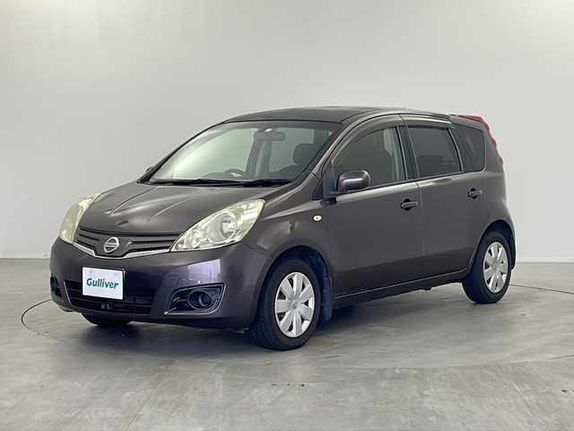 日産 ノート 15X +navi HDD SP 栃木県 2008(平20)年 5.7万km アメジストグレー 純正ナビ/（CD/AM・FM/AUX)/ABS/電動格納ミラー/ドアバイザー/フォグライト