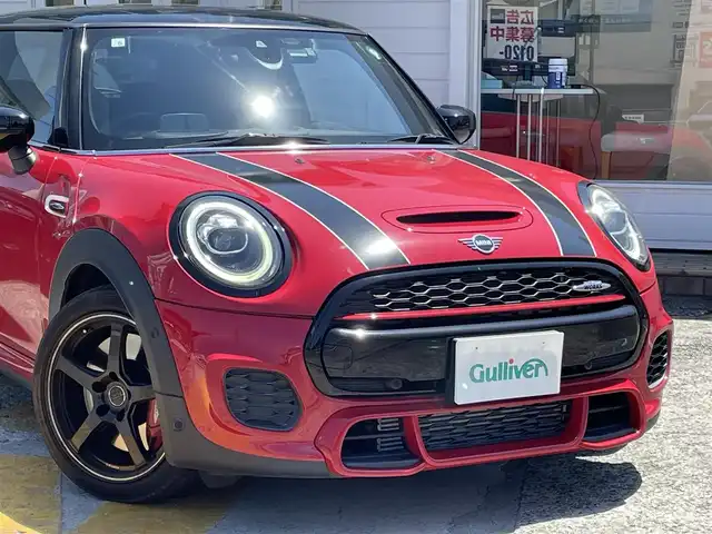 ＭＩＮＩ ミニ ジョンクーパーワークス 神奈川県 2020(令2)年 2.5万km チリ・レッド ワンオーナー/純正HDDナビ/　（Bluetooth・USB）/バックカメラ/インテリジェントセーフティ/アダプティブクルーズコントロール/パーキングアシスト/LEDヘッドライト/ミラー型ETC/前後ドライブレコーダー/TWS17インチAW/アイドリングストップ/スマートキー×2/保証書/取扱説明書/R3/4/5/6ディーラー記録簿有り