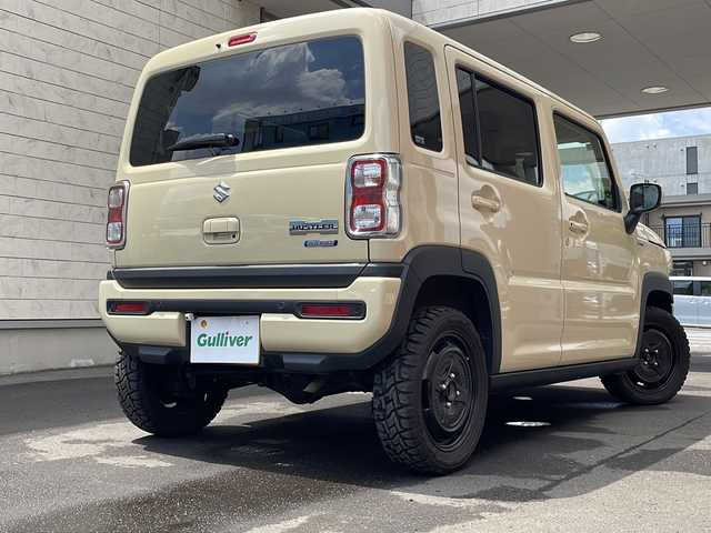 スズキ ハスラー HYBRID G 道央・札幌 2022(令4)年 0.6万km シフォンアイボリーM 社外ナビ(FM、AM、BT、CD、DVD)/フロアマット/横滑り防止/ダウンヒルアシストコントロール/グリップモードスイッチ/レーンアシスト/アイドリングストップ/コーナーセンサー/オートライト/シートヒーター前席/ドラレコ前後/バックカメラ/プッシュスタート
