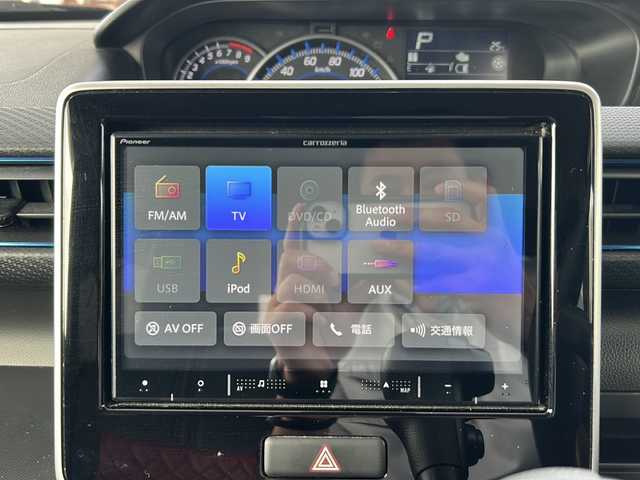 スズキ ワゴンＲ HYBRID FZ 鳥取県 2022(令4)年 5.3万km ピュアホワイトP ワンオーナー/スマートキーx2個/社外シートカバー/社外メモリナビ/フルセグ・Bluetooth/バックカメラ/シートヒーター/プリクラッシュ/レーンデパーチャー/クリアランスソナー/オートライト/オートエアコン/革巻ハンドル/LEDヘッドライト/フォグライト/保証書・取説
