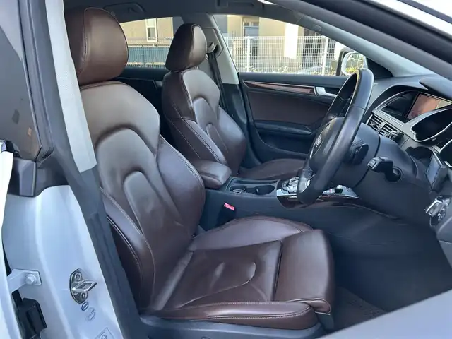 アウディ Ａ５ SB 2．0 TFSI クワトロ 宮城県 2013(平25)年 9.9万km アイビスホワイト 純正メーカーナビ/社外車高調/社外マフラー/スペアタイヤ/ワンセグＴＶ/ＡＭ／ＦＭ／ＣＤ／ＤＶＤ／Ｂｌｕｅｔｏｏｔｈ/クルーズコントロール/プリクラッシュセーフティ/横滑り防止装置/パーキングホールド/前席シートヒーター/前席パワーシート/レザーシート/オートLEDライト/スマートキー×２/純正AWスタッドレスタイヤ255/35/R19