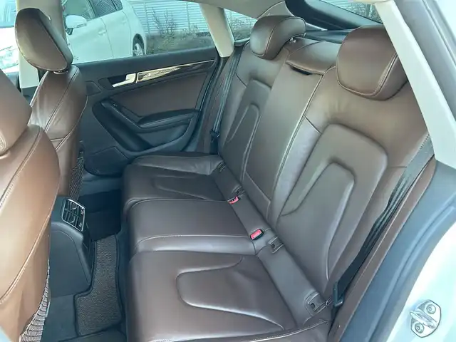 アウディ Ａ５ SB 2．0 TFSI クワトロ 宮城県 2013(平25)年 9.9万km アイビスホワイト 純正メーカーナビ/社外車高調/社外マフラー/スペアタイヤ/ワンセグＴＶ/ＡＭ／ＦＭ／ＣＤ／ＤＶＤ／Ｂｌｕｅｔｏｏｔｈ/クルーズコントロール/プリクラッシュセーフティ/横滑り防止装置/パーキングホールド/前席シートヒーター/前席パワーシート/レザーシート/オートLEDライト/スマートキー×２/純正AWスタッドレスタイヤ255/35/R19