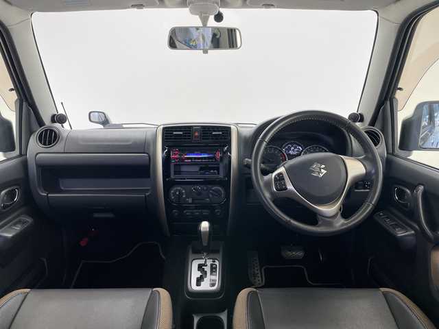 スズキ ジムニー ランドベンチャー 長野県 2014(平26)年 5万km ブルーイッシュブラックパール3 切り替え4WD/ターボ/社外オーディオ/トーヨーオープンカントリーR/T/純正マットガード/TERZOベースキャリア/サイドステップ/ISOFIX/ドアバイザー/ETC/スペアキー/純正フロアマット/ステアリングスイッチ/LEDヘッドライト