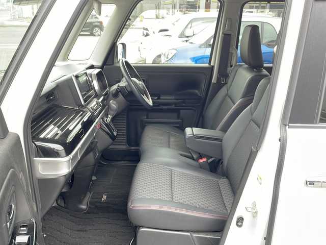 マツダ フレアワゴン カスタムスタイル ハイブリッド XT 秋田県 2018(平30)年 8万km ピュアホワイトP スズキセーフティサポート/　衝突被害軽減/　コーナーセンサー/　レーンキープアシスト/ターボ/４WD/MTモード付AT　パドルシフト/クルーズコントロール/社外ナビ/Bluetooth　フルセグTV　DVD　CD　SD　AM　FM/バックカメラ/ETC/両側パワースライドドア/シートヒーター前席/フロアマット/ハーフレザーシート/本革巻きステアリング/ステアリングスイッチ/スマートキー
