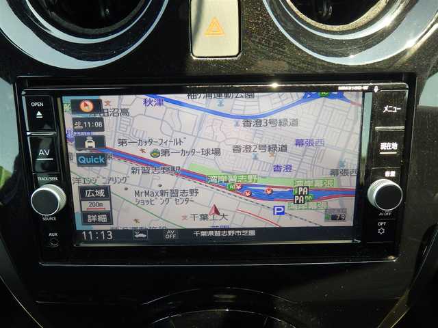 日産 ノート e－パワー X Bアロー 千葉県 2019(平31)年 1.9万km シャイニングブルー/スーパーブラック 2トーン エマージェンシーブレーキ/クルーズコントロール/アイドリングストップ/純正SDナビ/地デジTV/【DVD/CD再生機能　Bluetooth接続】/アラウンドビューモニター/ドライブレコーダー（DJ4-D）/ステアリングスイッチ/ETC/ウインカーミラー/コーナーセンサー/純正15インチアルミホイル/インテリジェントキー
