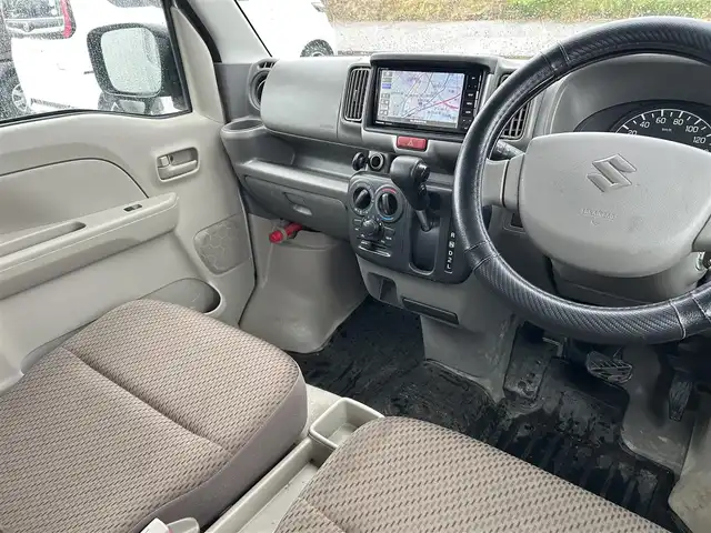 スズキ エブリイ PC リミテッド 富山県 2018(平30)年 4.2万km シルキーシルバーメタリック フルセグTV/4WD/バックカメラ/ハイルーフ/前後ドライブレコーダー/Bluetooth/DVD再生/CD再生/両側スライドドア/リモコンキー/純正ハロゲンヘッドランプ/ドアバイザー/オートライト/純正フロアマット/電格ミラー/取扱説明書/社外SDナビ