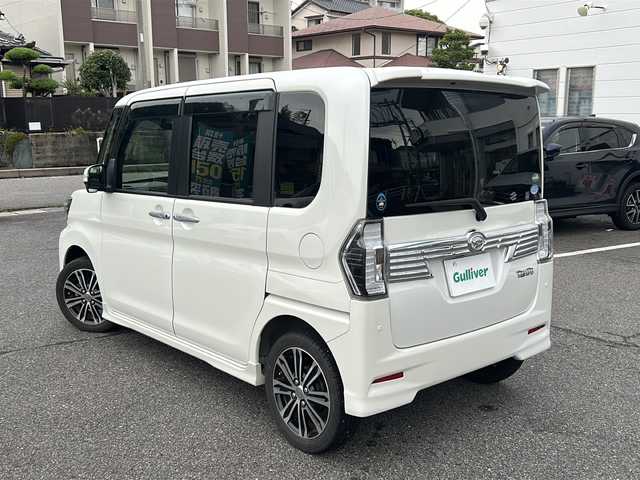 ダイハツ タント カスタム RS トップED SAⅡ 愛知県 2017(平29)年 2.5万km パールホワイトⅢ /禁煙車//社外ナビ・ワンセグテレビ//バックカメラ//ETC//スマートアシストII//エマージェンシーストップシグナル//ヒルホールドシステム//電動格納ウィンカーミラー//LEDオートライト//ステアリングスイッチ//純正15インチアルミ//保証書/取扱説明書//スペアキー