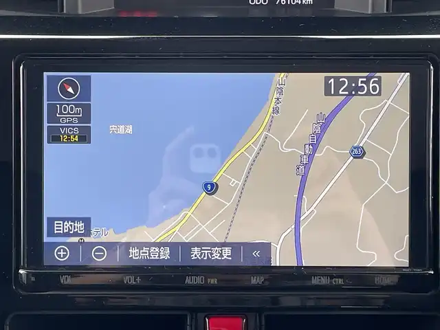 トヨタ ルーミー カスタムG－T 島根県 2020(令2)年 7.7万km パールホワイトⅢ 登録時走行距離　76104km/純正９インチナビ/(AM/FM/CD/Bluetooth)/フルセグテレビ/両側パワースライドドア/オートマチックハイビーム/クルーズコントロール/コーナーセンサー/ビルドインETC/ステアリングスイッチ/アイドリングストップ/衝突軽減ブレーキ/横滑り防止