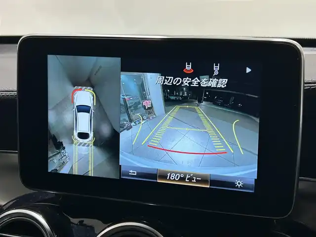 メルセデス・ベンツ ＧＬＣ２２０ d 4マチック クーペ スポーツ 本革 愛知県 2017(平29)年 6.4万km 白 HDDナビ/フルセグテレビ/360°カメラ/アイドリングストップ/アダプティブクルーズコントロール/サンルーフ/プッシュスタート/パワーバックドア/ETC