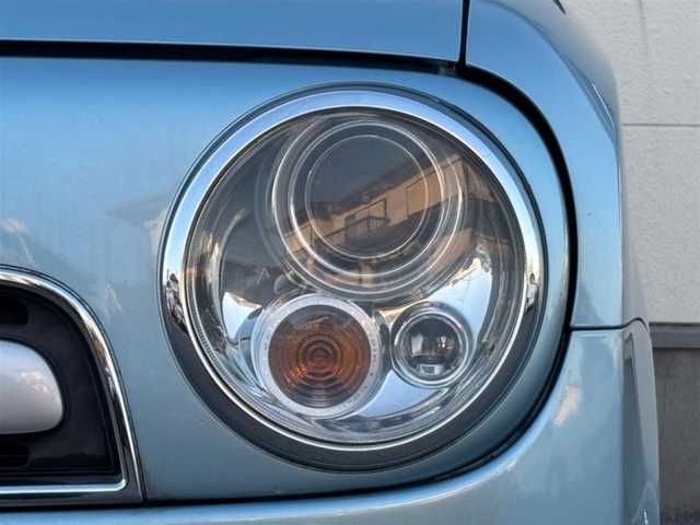 スズキ ラパン ショコラ X 愛知県 2015(平27)年 5.4万km フィズブルーパールメタリック/ホワイト 純正ナビ/　(CD/DVD/フルセグ)/前方ドライブレコーダー/ETC/LEDヘッドライト/本革シート/社外アルミホイール(SG・E)/純正アルミホイール付き/Wエアバック/ABS/アイドリングストップ/スマートキー/取扱説明書