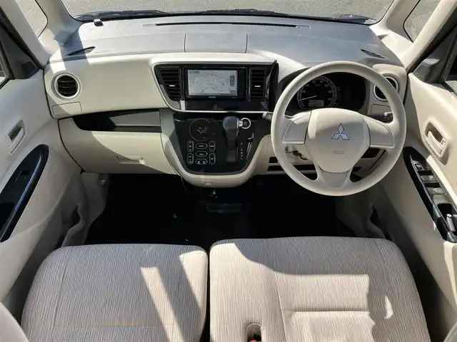 三菱 ｅＫスペース G 静岡県 2014(平26)年 5.8万km パープリッシュネイビーパール SDナビ/バックカメラ/ドライブレコーダー前後/ETC/エンジンスタートボタン/パワースライドドア/パワーウィンドウ/アイドリングストップ/スマートキー/オートエアコン/ドライブレコーダー前後/ベンチシート/純正フロアマット/布シート/左側パワースライドドア/右側スライドドア/ABS/横滑り防止装置/ハロゲン/Wエアバック