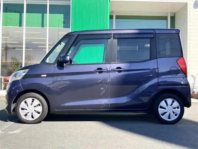 三菱 ｅＫスペース G 静岡県 2014(平26)年 5.8万km パープリッシュネイビーパール SDナビ/バックカメラ/ドライブレコーダー前後/ETC/エンジンスタートボタン/パワースライドドア/パワーウィンドウ/アイドリングストップ/スマートキー/オートエアコン/ドライブレコーダー前後/ベンチシート/純正フロアマット/布シート/左側パワースライドドア/右側スライドドア/ABS/横滑り防止装置/ハロゲン/Wエアバック