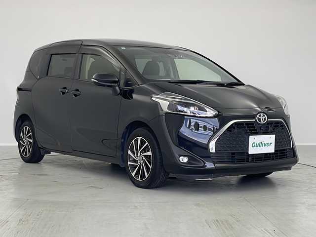トヨタ シエンタ G セーフティエディション 茨城県 2021(令3)年 4万km ブラックマイカ 純正９インチナビ　衝突軽減ブレーキ　両側電動スライドドア　アラウンドビューモニター　ビルドインＥＴＣ　シートヒーター　ＬＥＤヘッドライト　ドライブレコーダー　ステアリングヒーター　レーンキープアシスト