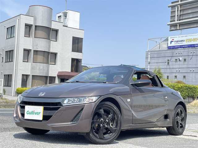 ホンダ Ｓ６６０ α 特別仕様車ブルーノレザーED 千葉県 2017(平29)年 4.3万km ベルベットマルーンメタリック 【Bruno Leather Edition専用装備】/外部検査済み/●スポーツレザーシート/●ブラックドアミラー/●オールブラックアルミホイール/●本革巻ステアリングホイール/●専用ボディカラー：ベルベットマルーンメタリック/シティブレーキアクティブシステム【MOP】/・衝突軽減ブレーキ+誤発進抑制機能/純正センターディスプレイ/・BT/AMFM/USB/バックカメラ/ETC/純正フロアマット/スペアキー