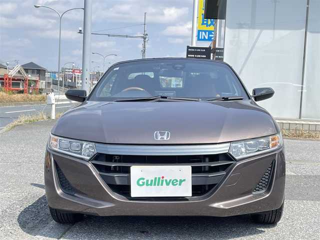 ホンダ Ｓ６６０ α 特別仕様車ブルーノレザーED 千葉県 2017(平29)年 4.3万km ベルベットマルーンメタリック 【Bruno Leather Edition専用装備】/外部検査済み/●スポーツレザーシート/●ブラックドアミラー/●オールブラックアルミホイール/●本革巻ステアリングホイール/●専用ボディカラー：ベルベットマルーンメタリック/シティブレーキアクティブシステム【MOP】/・衝突軽減ブレーキ+誤発進抑制機能/純正センターディスプレイ/・BT/AMFM/USB/バックカメラ/ETC/純正フロアマット/スペアキー