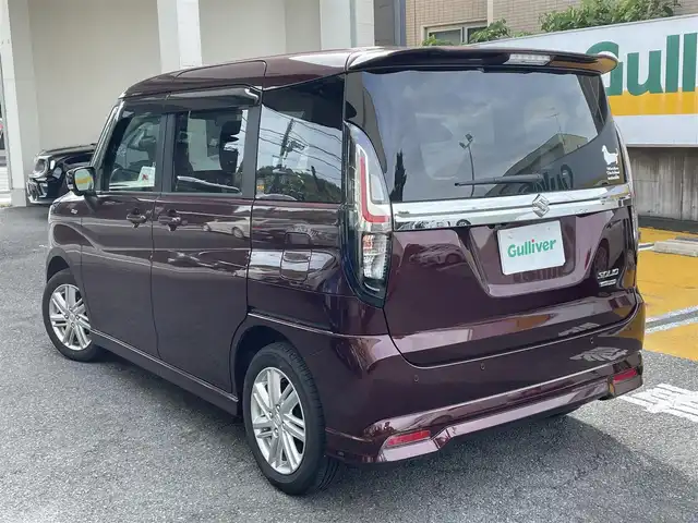 スズキ ソリオ HV MZ 静岡県 2024(令6)年 0.6万km メロウディープレッドパール 純正ナビ/フルセグTV/DVD/CD/BT/USB/全方位カメラ/両側電動スライドドア/衝突軽減ブレーキ/レーンキープアシスト/ヘッドアップディスプレイ/バックソナー/前後ドライブレコーダー/前席シートヒーター /LEDヘッドライト/LEDフォグライト/ビルトインETC/純正15インチAW/スマートキー×2/保証書/取扱説明書/ナビ取扱説明書