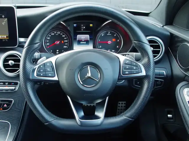 メルセデス・ベンツ Ｃ２２０ｄ ローレウスエディション 埼玉県 2018(平30)年 5.4万km ダイヤモンドホワイト 特別仕様車 /ブラックレザーシート /アダプティブクルーズコントロール /レーダーセーフティパッケージ /エアサス/パークセンサー/ブラインドスポットモニター /バックカメラ /純正ナビ /ETC /ドラレコ /フルセグTV /前席シートヒーター/シートポジションメモリー機能