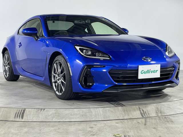 スバル ＢＲＺ R 福岡県 2022(令4)年 1.5万km WRブルーパール 社外9型メモリーナビゲーション/フルセグテレビ/CD DVD HDMI BT/バックカメラ/革巻きステアリング/純正17インチアルミホイール/革巻きステアリング/LEDヘッドライト/ドライブレコーダー前後/スマートキー/プッシュスタートエンジン/オートライト