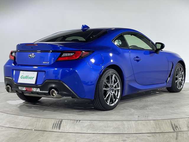 スバル ＢＲＺ R 福岡県 2022(令4)年 1.5万km WRブルーパール 社外9型メモリーナビゲーション/フルセグテレビ/CD DVD HDMI BT/バックカメラ/革巻きステアリング/純正17インチアルミホイール/革巻きステアリング/LEDヘッドライト/ドライブレコーダー前後/スマートキー/プッシュスタートエンジン/オートライト