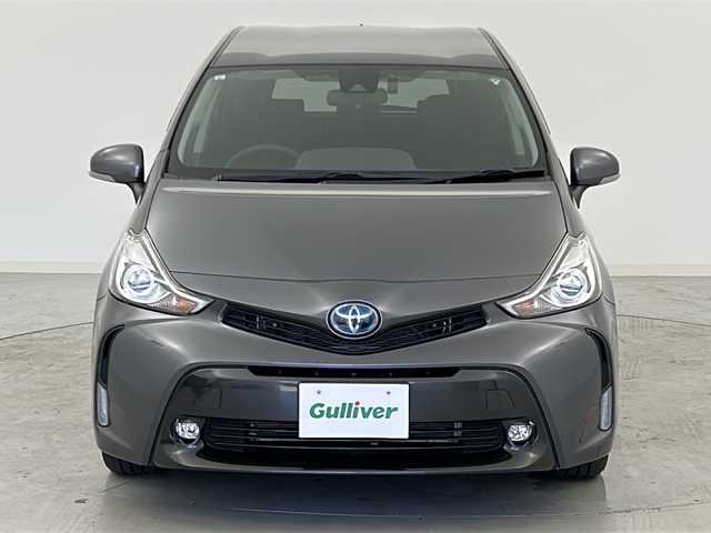 トヨタ プリウス α S 宮城県 2019(令1)年 5.3万km グレーメタリック Toyota Safety Sense /・プリクラッシュセーフティ/・レーンディパーチャーアラート/・オートマチックハイビーム/・レーダークルーズコントロール/助手席リフトアップ/純正7インチSDナビ/・BT.CD.DVD.SD/バックカメラ/フルセグTV/ビルトインETC/ドライブレコーダー（F）/ステアリングスイッチ/プッシュスタート/スマートキー×1/LEDヘッドライト/LEDフォグランプ/純正フロアマット/純正16inAW/横滑り防止