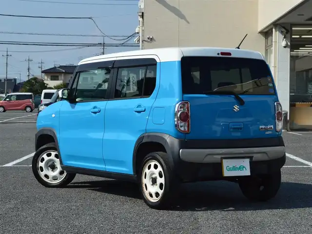 スズキ ハスラー G 栃木県 2015(平27)年 13.8万km サマーブルーM ワンオーナー/レーザーブレーキサポート/純正ナビ/[フルセグ/AM/FM/CD/DVD]/ETC/ドライブレコーダー[前後]/D席シートヒーター/電動格納ミラー/純正マット/ドアバイザー/スマートスペアキー×１/取扱説明書/保証書/記録簿/[H30.R4.6.7]