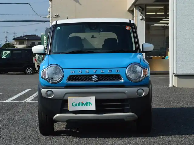 スズキ ハスラー G 栃木県 2015(平27)年 13.8万km サマーブルーM ワンオーナー/レーザーブレーキサポート/純正ナビ/[フルセグ/AM/FM/CD/DVD]/ETC/ドライブレコーダー[前後]/D席シートヒーター/電動格納ミラー/純正マット/ドアバイザー/スマートスペアキー×１/取扱説明書/保証書/記録簿/[H30.R4.6.7]