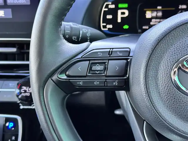 トヨタ アクア Z 宮城県 2022(令4)年 0.5万km ダークブルーマイカM 合成皮革パッケージ/・合皮/ストライプ柄ファブリックコンビシート/・パワーシート（運転席）/・シートヒーター（運転席/助手席）/・ステアリングヒーター/＝＝＝/セーフティセンス/・プリクラッシュセーフティ/・レーントレーシングアシスト/・レーダークルーズコントロール/・オートマチックハイビーム/・ロードサインアシスト/先行車発進告知機能/パーキングサポートブレーキ（前後方静止物）/10.5インチディスプレイオーディオ/・ナビ機能付/・Bluetooth/バックカメラ/ドライブレコーダー/AC100V/1500Wアクセサリーコンセント/革巻きステアリング/ステアリングスイッチ/LEDヘッドランプ/LEDフロントフォグランプ/オートライト/スマートキー＆プッシュスタート/スペアキー1本/電動格納ミラー/純正15インチAW/純正フロアマット/W/サイド/カーテンエアバッグ