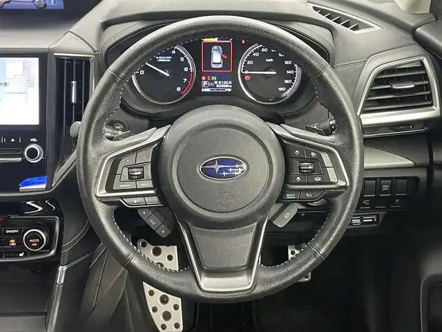 スバル フォレスター ハイブリッド アドバンス 岡山県 2019(令1)年 8.3万km クリスタルブラックシリカ 純正ナビ/CN-LR840D/（CD/DVD/TV/BT)/バックカメラ/ルーフレール/ドライブレコーダー/パワーシート/ハーフレザーシート/シートヒーター/ルーフレール/LEDライト/オートライト/レーダークルーズ