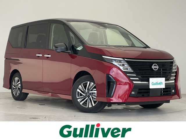 日産 セレナ e－パワー ハイウェイスター V 愛知県 2023(令5)年 0.2万km 赤 プロパイロット/純正12.3型ディズプレイオーディオナビ/フリップダウンモニター/フルセグ/全方位カメラ/両側パワースライドドア/ハンズフリースライドドア/コーナーセンサー/ワイヤレス充電器/ブラインドスポットモニター/LEDヘッドライト/オートマチックハイビーム/インテリジェントミラー/リアオートエアコン/ドライブレコーダー/シートヒーター/純正アルミホイール/ステアリングスイッチ/スマートキー/プッシュスタート