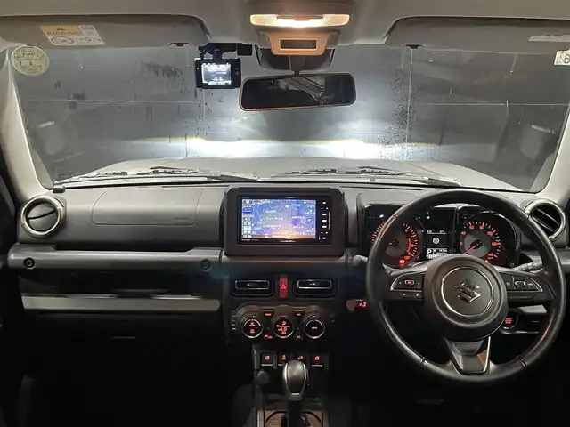 スズキ ジムニー XC 群馬県 2021(令3)年 2.8万km ミディアムグレー 社外ナビ/スマートキー/クルーズコントロール/ETC/フルセグTV/シートヒーター