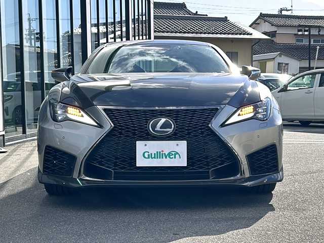 レクサス ＲＣ Ｆ カーボンエクステリアパッケージ 岐阜県 2019(令1)年 5.3万km ソニックチタニウム HDDナビ/フルセグテレビ/バックカメラ/クルーズコントロール/プッシュスタート/スマートキー/ETC/カーボンルーフ/ステアリングヒーター/シートヒーター/シートクーラー/レザーシート/4本出しマフラー/オレンジキャリパー/オートライト/オートハイビーム