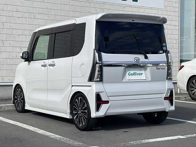 ダイハツ タント カスタム RS セレクション 静岡県 2020(令2)年 3.7万km シャイニングホワイトパール 純正9インチナビ/地デジTV/純正CD/DVD/Bluetooth/バックカメラ/スマートアシスト/両側パワースライドドア/ハーフレザーシート/シートヒーター/アクティブクルーズコントロール/純正15インチAW/LEDヘッドライト/スマートキー/ドライブレコーダー/ETC