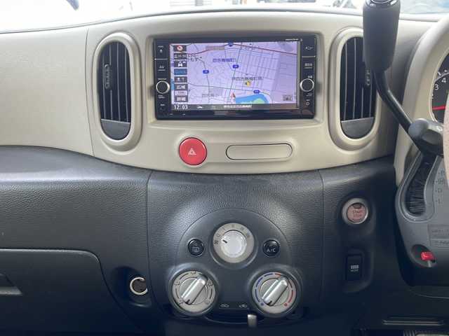 日産 キューブ 15X 大阪府 2017(平29)年 3.9万km ビターショコラ 2トーン 純正ナビ/（CD・DVD・BT・フルセグ）/ドライブレコーダー/純正フロアマット/プッシュスタート/ETC/電動格納ミラー/スペアキーあり/保証書・取扱説明書あり