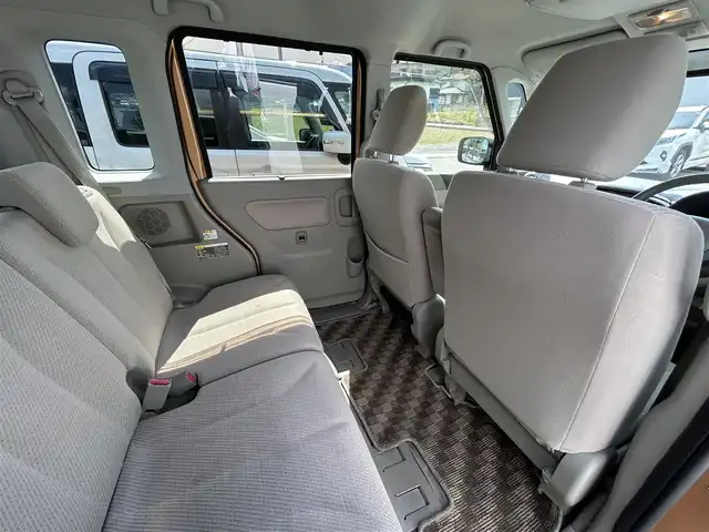 スズキ スペーシア X 福岡県 2014(平26)年 8.6万km キャンドルオレンジメタリック ・ナビ/（BLUETOOTH/フルセグ/バックカメラ/DVD再生機能/・スペアキー/・衝突軽減システム/・アイドリングストップ/・片側パワースライドドア/・電動格納ミラー/・CDチェンジャー/・ドアバイザー/・スマートキー/・ベンチシート/・保証書/・取扱説明書