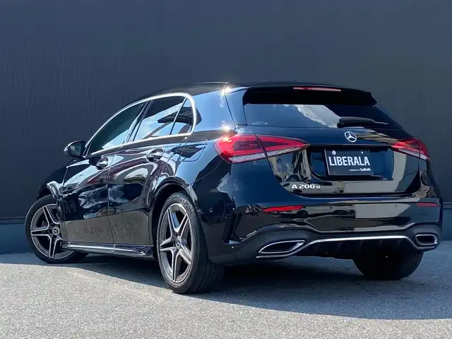 メルセデス・ベンツ Ｍ・ベンツ Ａ２００ｄ AMGライン 栃木県 2021(令3)年 3.1万km コスモスブラック レーダーセーフティパッケージ/　アクティブディスタンスアシストディストロニック/　アクティブブレーキアシスト/　PER-SAFE/　PRE-SAFEプラス/　アクティブブラインドスポットアシスト/ナビパッケージ/バックカメラ　/純正ナビ　/フルセグ TV/Bluetooth　/前席メモリー付きパワーシート　/シートヒーター/ハーフレザー  /ETC　/マルチビームLEDヘッドライト　/純正18インチAW　/純正ドラレコ前後