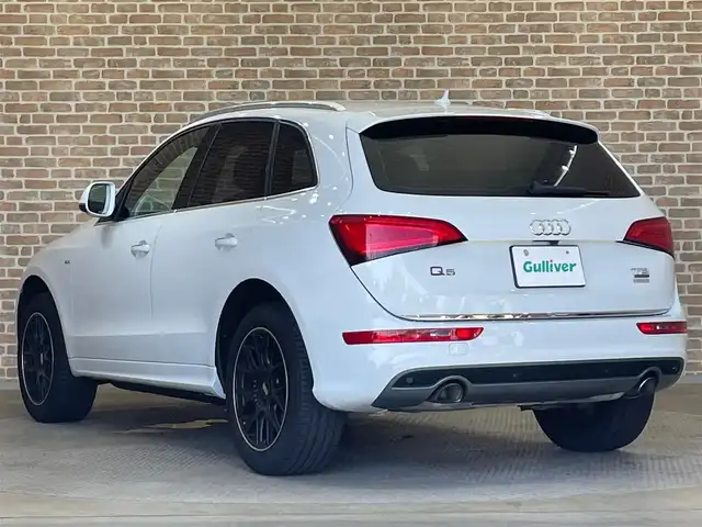 アウディ Ｑ５ 2．0 TFSI クワトロ Sライン 岩手県 2016(平28)年 5.1万km グレイシアホワイトメタリック ４WD/ターボ/バング&オルフセンサウンドシステム/アダプティブクルーズコントロール/衝突被害軽減システム/コーナーセンサー/ダウンヒルアシスト/横滑り防止装置/パドルシフト/アイドリングストップ/BBSジャーマニー１９インチ鋳造アルミホイール/パワーシート/純正ナビ/フルセグTV/バックカメラ/サイドカメラ/HIDヘッドライト