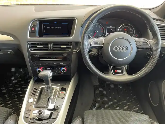 アウディ Ｑ５ 2．0 TFSI クワトロ Sライン 岩手県 2016(平28)年 5.1万km グレイシアホワイトメタリック ４WD/ターボ/バング&オルフセンサウンドシステム/アダプティブクルーズコントロール/衝突被害軽減システム/コーナーセンサー/ダウンヒルアシスト/横滑り防止装置/パドルシフト/アイドリングストップ/BBSジャーマニー１９インチ鋳造アルミホイール/パワーシート/純正ナビ/フルセグTV/バックカメラ/サイドカメラ/HIDヘッドライト