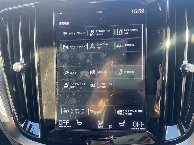 ボルボ Ｓ６０ B5 Rデザイン 栃木県 2022(令4)年 2.8万km ブライトシルバーM harman/kardon /全方位カメラ /HUD /ACC /純正ナビ　/フルセグ　/パワーシート　/全席シートヒーター　/半革 /レーンキープ　/ブラインドS　/ETC　/LED　/純正18インチAW　/純正ドラレコ前後