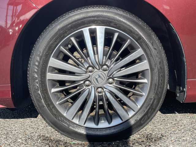 ホンダ オデッセイ アブソルート ホンダセンシング 福島県 2018(平30)年 3.8万km プレミアムディープロッソパール 純正Gathersナビ（CD/DVD/フルセグTV/Bluetooth）/両側パワースライドドア/キャプテンシート/ハーフレザーシート/LEDヘッドライト/フォグランプ/HDMIソケット/衝突被害軽減ブレーキ/ETC2.0/ステアリングリモコン/アイドリングストップ/純正アルミホイール/純正フロアマット
